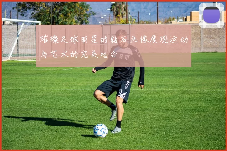 璀璨足球明星的钻石画像展现运动与艺术的完美结合