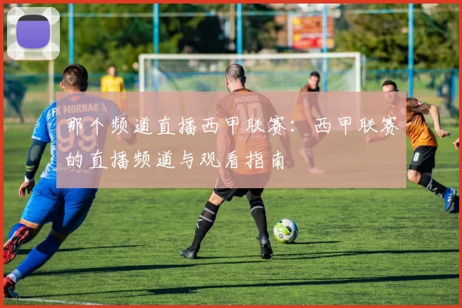 那个频道直播西甲联赛：西甲联赛的直播频道与观看指南